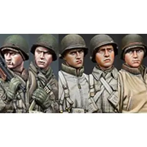 Miglior Prezzo Alpine Miniatures 1/35; US Infantry Head Set 2