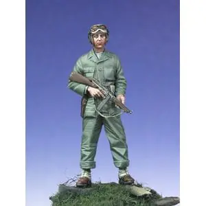 Alpine Miniatures 1/35; US Tanker w/ Tommy Gun Offerta Lampo