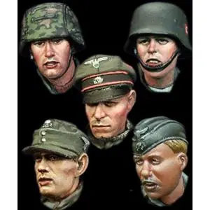 Alpine Miniatures 1/35; WSS Heads 3 Economico