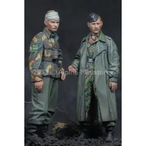 Alpine Miniatures 1/35; Wünsche & NCO - Set 2 figures Nuovo Arrivo