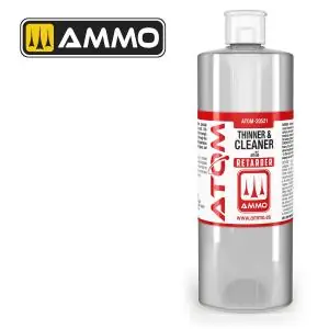 Ammo of Mig ATOM Thinner and Cleaner with Retarder (400ml) Offerta Limitata