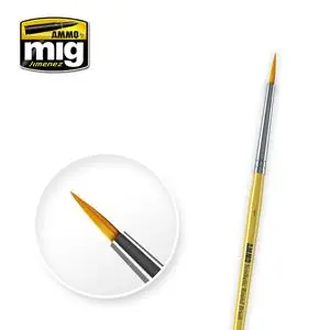 AMMO OF MIG 1 SYNTETIC ROUND BRUSH Offerta