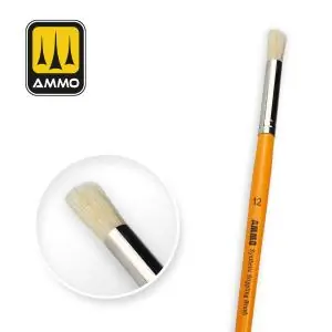 AMMO OF MIG 12 Synthetic Stippling Brush Compra Oggi Stesso