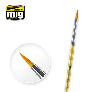 AMMO OF MIG 4 SYNTETIC ROUND BRUSH Compra Adesso