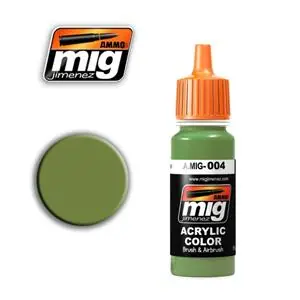 A Buon Prezzo AMMO OF MIG acrylic paint 17ml; RAL 6011 B RESEDAGRÜN