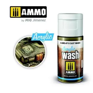 Saldi AMMO OF MIG ACRYLIC WASH Dust Wash 15mL
