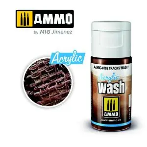AMMO OF MIG ACRYLIC WASH Tracks Wash 15mL Economico