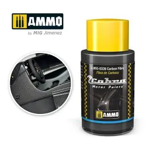AMMO of MIG Cobra Motor Carbon Fibre - Acrylic Non-Toxic colour 30ml Offerta Limitata