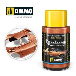 AMMO of MIG Cobra Motor Classic Copper - Acrylic Non-Toxic colour 30ml Offerta Limitata