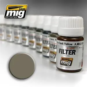 AMMO OF MIG Filter GREY FOR YELLOW SAND 35ml Offerta Limitata