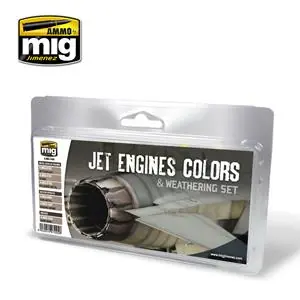 A Buon Prezzo AMMO OF MIG JET ENGINES COLORS AND WEATHERING SET