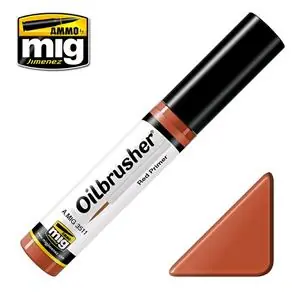 AMMO OF MIG OILBRUSHER, RED PRIMER - Oil paint with fine brush applicator Direttamente Dal Produttore