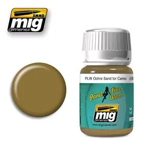AMMO OF MIG Panel Line Wash OCHRE FOR SAND CAMO Offerta Lampo