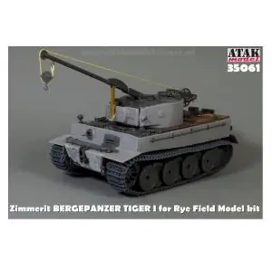 Prezzo Conveniente ATAK 1 35; Zimmerit for Bergepanzer Tiger I - Rye Field
