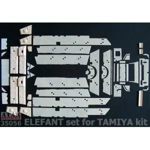 Compra Online ATAK 1 35; Zimmerit for Elefant - Tamiya