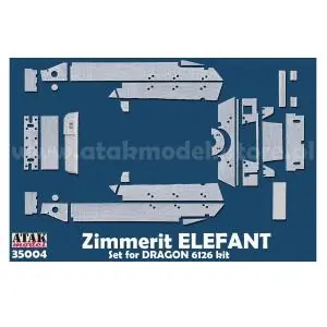 Novità ATAK 1 35; Zimmerit for Elefant - Dragon