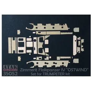 Prezzo Di Fabbrica ATAK 1 35; Zimmerit for Flakpz. IV Ostwind - Trumpeter