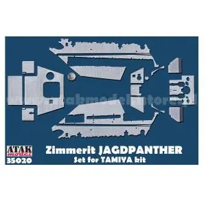 ATAK 1 35; Zimmerit for Jagdpanther - Tamiya Spedizione Espresso