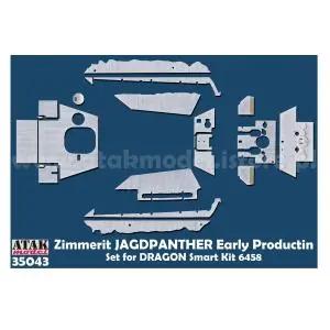 ATAK 1 35; Zimmerit for Jagdpanther early - Dragon Novità