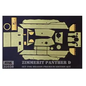 ATAK 1 35; Zimmerit for Panther D - Dragon Premium Prezzo Basso