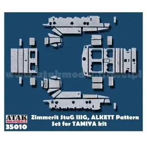 ATAK 1 35; Zimmerit for StuG III G Alkett - Tamiya Prezzo Scontato