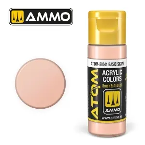 Ultimissimo Modello ATOM by Ammo of Mig COLOR Basic Skin; acrylic paint 20ml