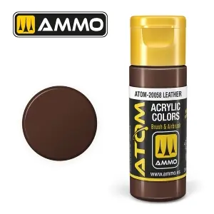 Professionale ATOM by Ammo of Mig COLOR Leather; acrylic paint 20ml