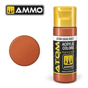 ATOM by Ammo of Mig COLOR Rust; acrylic paint 20ml Compra Adesso