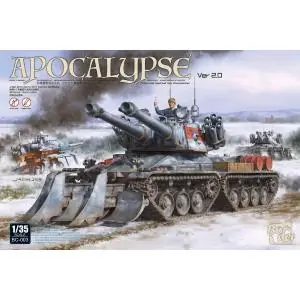 BORDER MODEL 1/35; Apocalypse Tank Ver.2.0 Ultime Pezzi