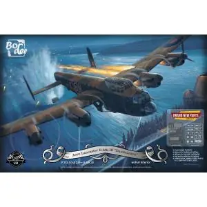 BORDER MODEL 1/35; Avro Lancaster B Mk. III "Dambuster" full Interior Offerta Speciale