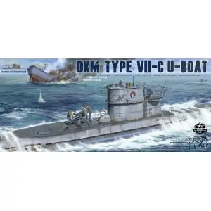 Scelto Dai Clienti BORDER MODEL 1/35; DKM Typ VIIC U-Boat