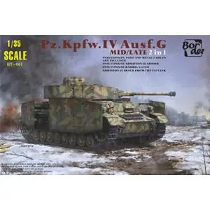 Bestseller BORDER MODEL 1/35; Panzer IV Ausf.G Late 2in1