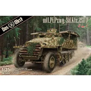 DAS WERK 1/35; DW35030 Mtl. Pi.Pzwg. Sd.Kfz.251/7 Ausf.D (2 in 1) Promozione