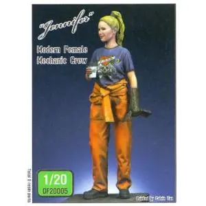 Occasione DEF MODEL Modern Female Mechanic crew "Jennifer" 1 20