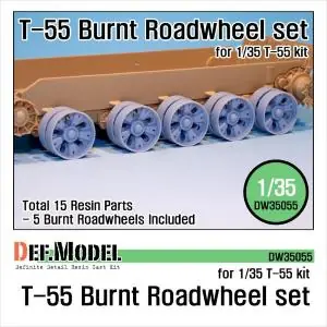 Compra Oggi Stesso DEF.MODEL T-55 Burnt roadwheel set (for T-55 kit 1/35)