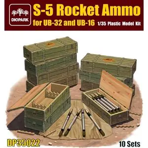 Offerta Limitata DIOPARK 1/35 S-5 Ammo Box for UB-32 and UB-16
