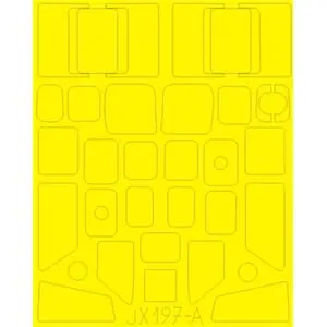 EDUARD 1/32; B-17E (Masking sheet - die-cut adhesive for kit HKM) Offerta