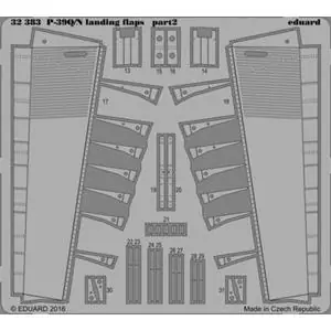 EDUARD 1/32; P-39Q/N landing flaps (for kit KITTY HAWK) - photoetched set Offerta
