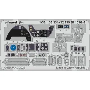 Compra Oggi Stesso EDUARD 1/35 ; Bf 109G-6 set PE for BORDER MODEL