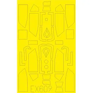 Direttamente Dal Produttore EDUARD 1/48; Bf 109G-10 TFace (Masking sheet - die-cut adhesive for kit EDUARD)