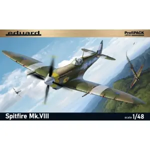 Acquista Ora EDUARD 1/48; Spitfire Mk.VIII ; ProfiPACK Edition