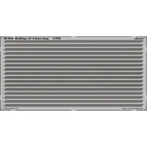 EDUARD 1/700; Railings 45´ 3 bars long - photoetched set Prezzo Conveniente