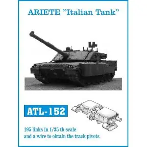 Acquista Ora Friulmodel set of 1/35 scale individual metal tracks for ARIETE "Italian Tank"