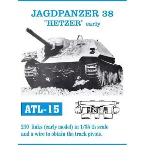 Friulmodel set of 1/35 scale individual metal tracks for JAGDPANZER 38 "HETZER" early Più Venduto