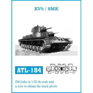 A Buon Prezzo Friulmodel set of 1/35 scale individual metal tracks for KV 5 / SMK25,25