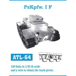 Friulmodel set of 1/35 scale individual metal tracks for PzKpfw. I F Spedito Oggi