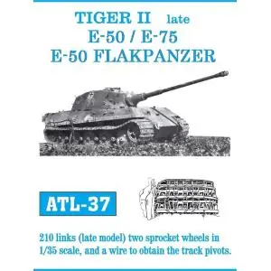 Must-Have Friulmodel set of 1/35 scale individual metal tracks for TIGER II late