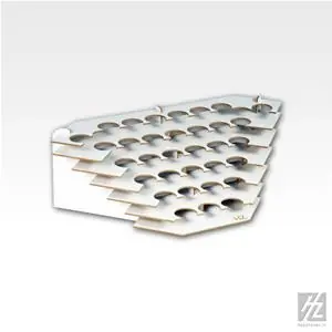 HobbyZone Corner Large Paint Stand BIG, 33 holes for bottles with a diameter of 36mm. Dimensions cm 32x32x14 Offerta Limitata