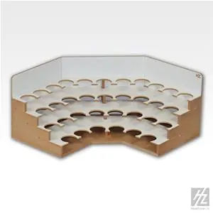 Economico HobbyZone Modular Organizer Corner 34 x Paints Module 36mm. Dimensions cm 30x30x15