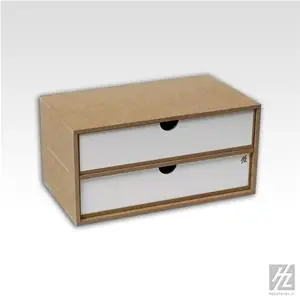Compra Online HobbyZone Modular Organizer Drawers Module 2 x drawers (cm 27,4x 13,2x 5,8). Dimension cm 30x15x15